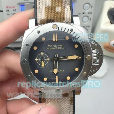 VS Swiss Clone Panerai Submersible QuarantaQuattro Navy SEALs PAM01518 44mm Watch 